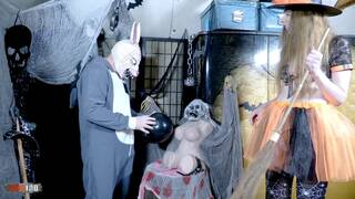 Halloween-raserei: terry im fr