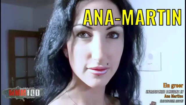 Ein großer ungarischer Schwanz in Ana Martins elastischem Arsch