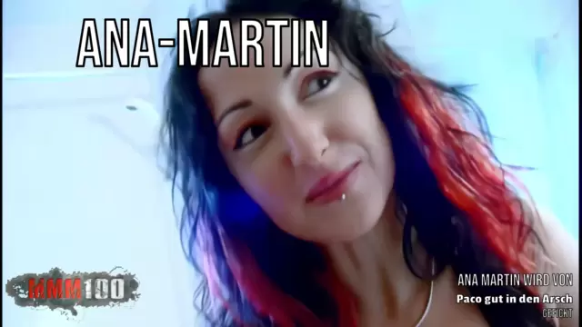 Ana Martin wird von Paco gut in den Arsch gefickt