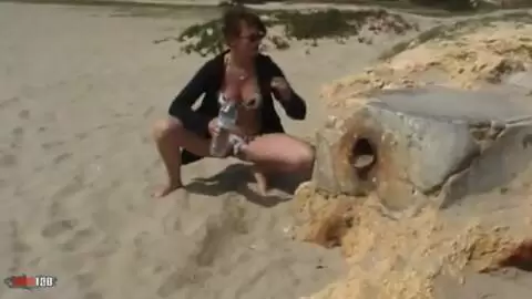 Blonde geting naked  photo 14