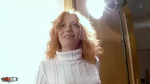 Mother redhead geting nude  photo 12