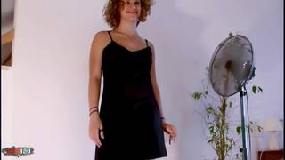 Young brune having fun 