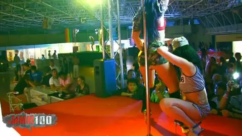 Jessica Blue & Lidya Rouge beim erotischen Festival in Barcelona photo 01