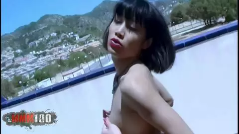 Schöne asiatische Betty bekommt ihren kleinen Arsch gefickt photo 02