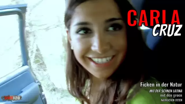 Ficken in der Natur mit der schönen Latina mit den großen natürlichen Titten Carla Cruz