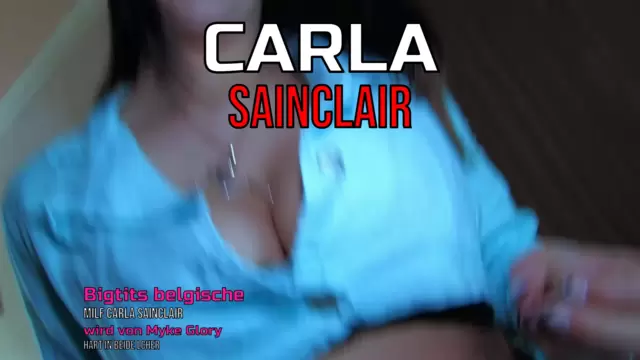 Bigtits belgische Milf Carla Sainclair wird von Myke Glory hart in beide Löcher gefickt