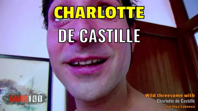 Wild threesome with Charlotte de Castille and Olga Cabaeva