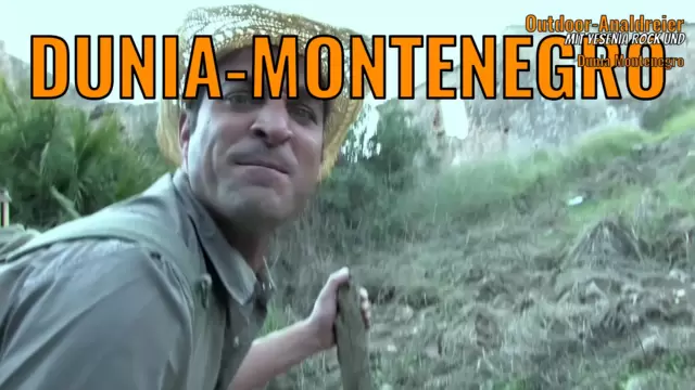 Outdoor-Analdreier mit Yesenia Rock und Dunia Montenegro