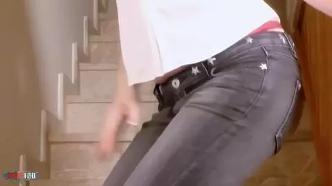 Little brunette stripping naked  photo 01