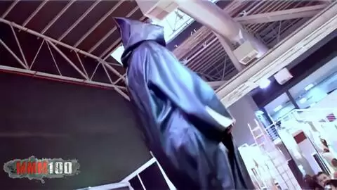 Lesly Kiss auf der Bühne des Filmfestivals „Erotico de Barcelona“ 2006 photo 01