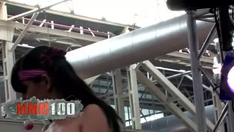 Jenny One dildoing sich vor dem Ficeb-Publikum 2007 photo 09