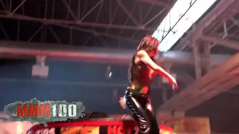 Nina Roberts bei ihrem Auftritt auf der Erotikmesse Ficeb 2007  photo 06