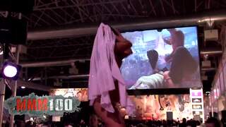 Olga cabaeva strippt auf der b