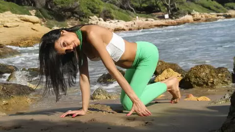 Latin geting nude at the beach photo 5