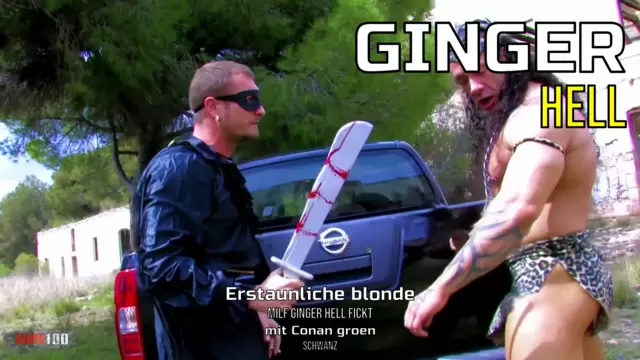 Erstaunliche blonde MILF Ginger Hel...