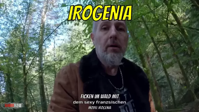 Ficken im Wald mit dem sexy französischen Model Irogenia