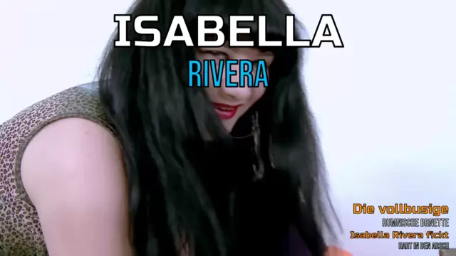 Die vollbusige rumänische Brünette Isabella Rivera fickt hart in den Arsch