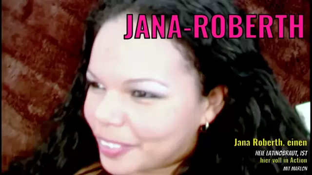 Jana Roberth, einen heiße Latinobraut, ist hier voll in Action mit Marlon 