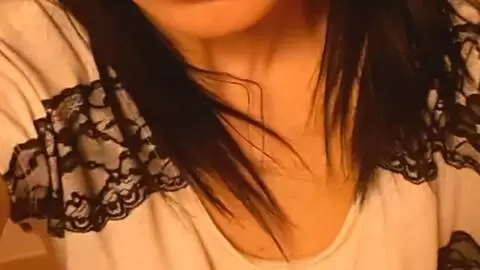 Petite brunette removing her clothes  photo 13