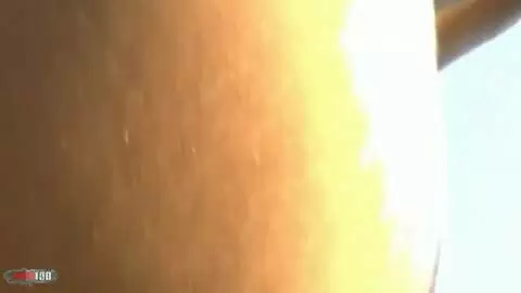 Teen blonde touching herself by the beach photo 12