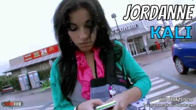 Heiße französische Jordanne Kali Analsex