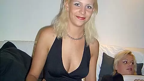 Nice petite blonde Karina doing a strip  photo 1