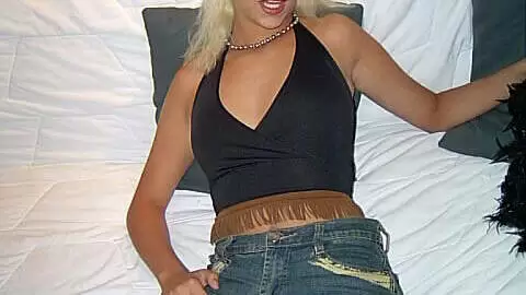 Nice petite blonde Karina doing a strip  photo 4