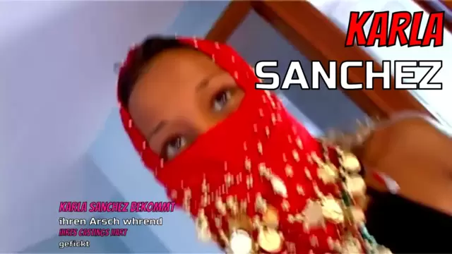 Karla Sanchez bekommt ihren Arsch während ihres Castings hart gefickt