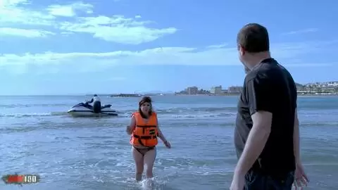 Guter Analsex mit Kimy Blue, einer molligen jungen Französin mit natürlichen Möpsen photo 01