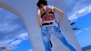 Whore touching herself 