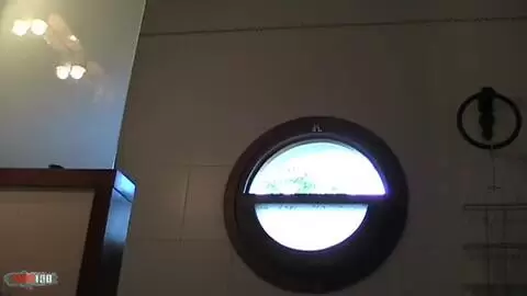 Great redhead Lena Harrys stripping in the shower  photo 16