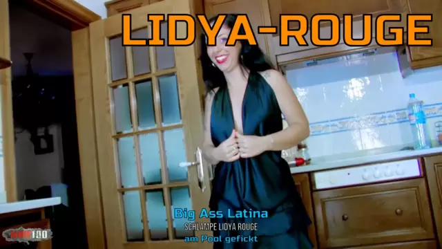 Big Ass Latina Schlampe Lidya Rouge am Pool gefickt