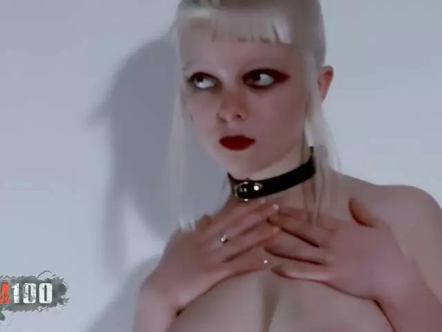 Rock'n'Roll-Fotoserie mit der hübschen kleinen französischen Punkette Lili photo 1