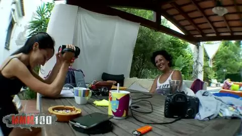 Exklusives PornoInterview auf Video mit der geilen Linda Porn photo 04