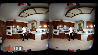 Eintauchen in ein porno-shooti