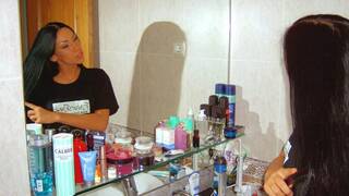 Little blonde geting nude 