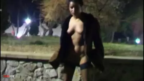 Nina Lisa pinkelt nachts auf der Straße! photo 12