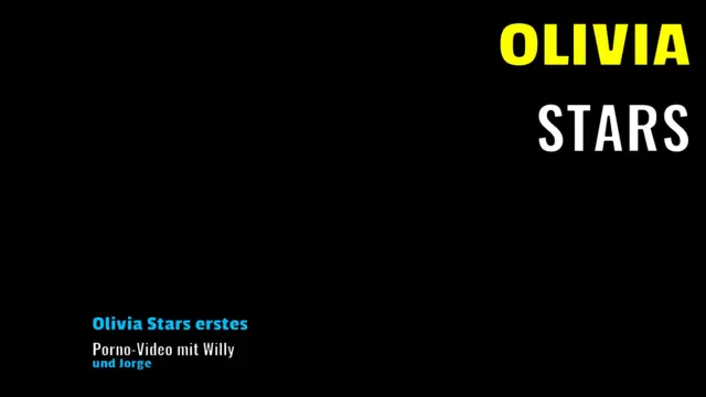 Olivia Stars erstes Porno-Video mit Willy und Jorge