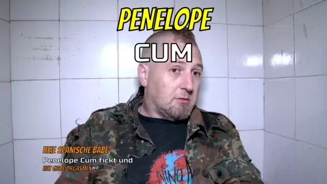 Heiße spanische Babe Penelope Cum fickt und hat große Orgasmen