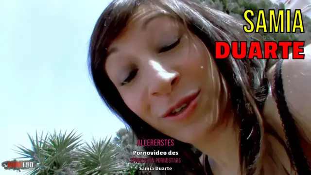 Allererstes Pornovideo des spanischen Pornostars Samia Duarte