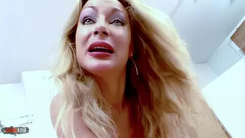 Sidjey Collins, blonde MILF mit großen Titten, wird im Unterricht von Terry Kemaco, einem großen Schwanz, in den Arsch gefickt photo 06