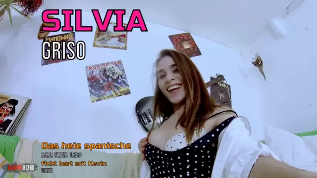 Das heiße spanische Babe Silvia Griso fickt hart mit Kevin White