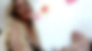 Hot blonde milf handjob and bl