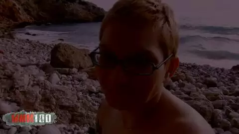 Horny Steph Debar removing clothes in the rocks  photo 16