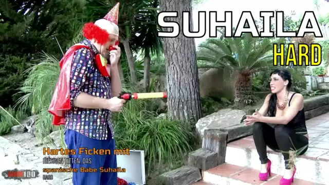 Hartes Ficken mit riesigen Titten, das spanische Babe Suhaila Hard