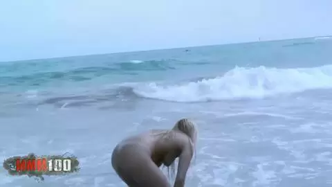 Latin removing her clothes by the beach photo 13