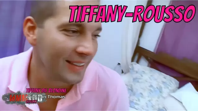 Tiffany die Blondine wird von Thomas gefickt