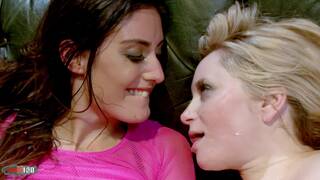 Big tits viersome stars aiden 