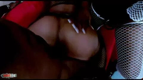 Big Sid zerschmettert die Göttinnen Ebenholz Schönheit Dior und Cherokee in einem Trio photo 09