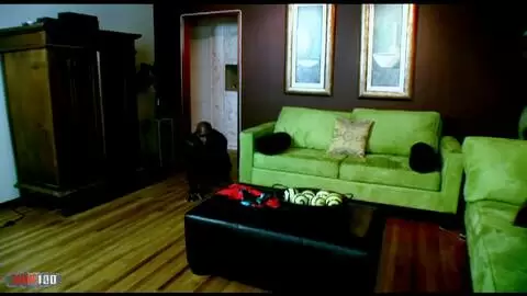 Donna Rot und ihre großen Brüste haben von einem großen schwarzen Schwanz zerschlagen photo 01